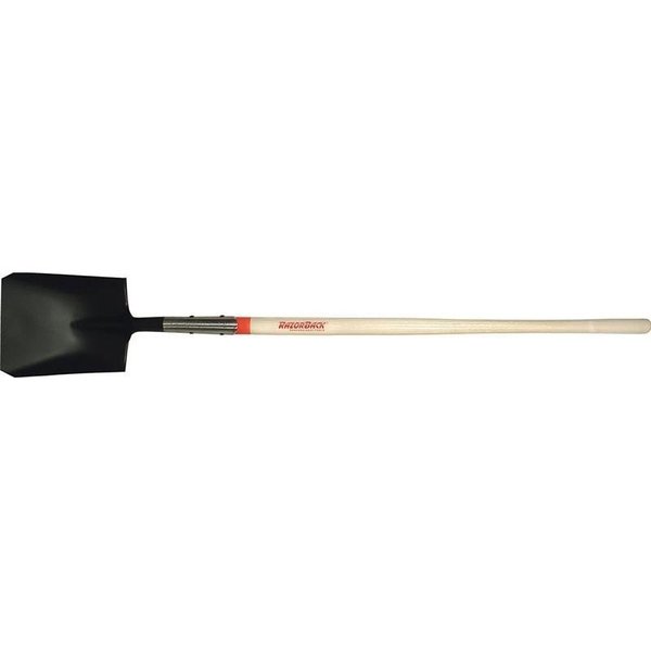 Razor-Back Square Point Shovel, 9-1/2 in W Blade, Steel Blade, 48 in L Ashwood Handle 44101